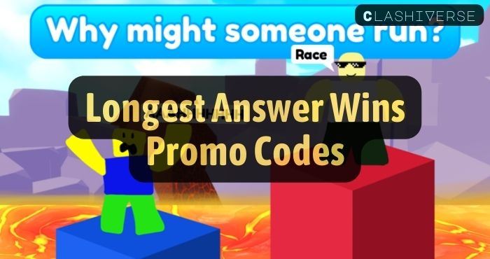 Longest Answer Wins codes