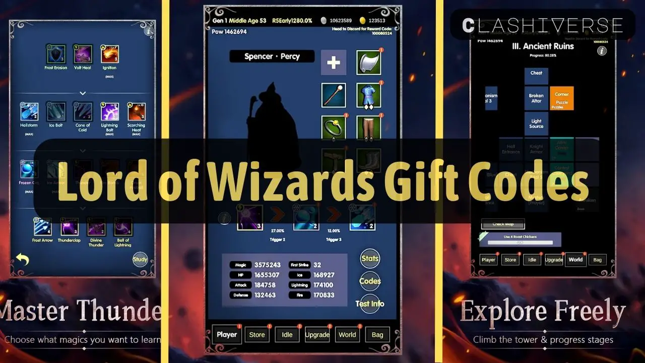 Lord of Wizards Gift Codes