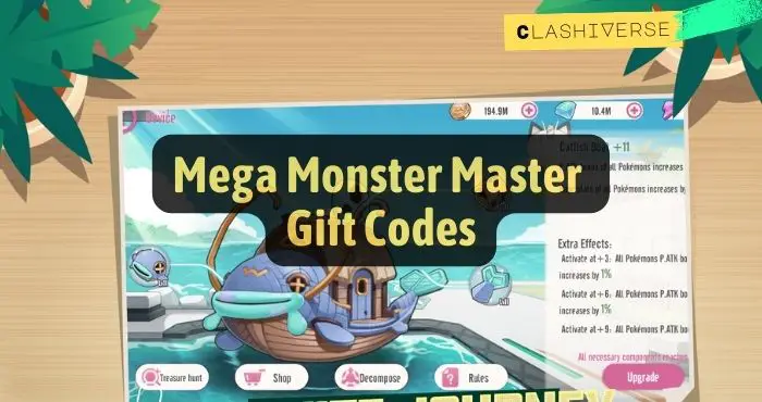 Mega Monster Master Codes