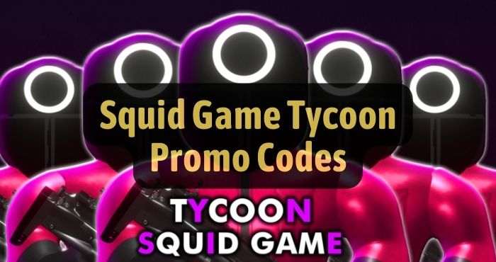 Squid Game Tycoon codes