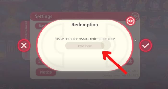 steps to redeem codes in Mobile Master Evolution