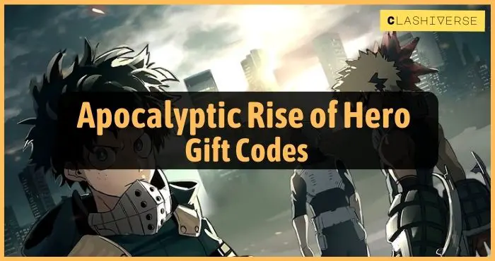 Apocalyptic Rise of Hero codes