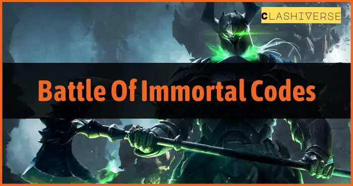 Battle Of Immortal Codes