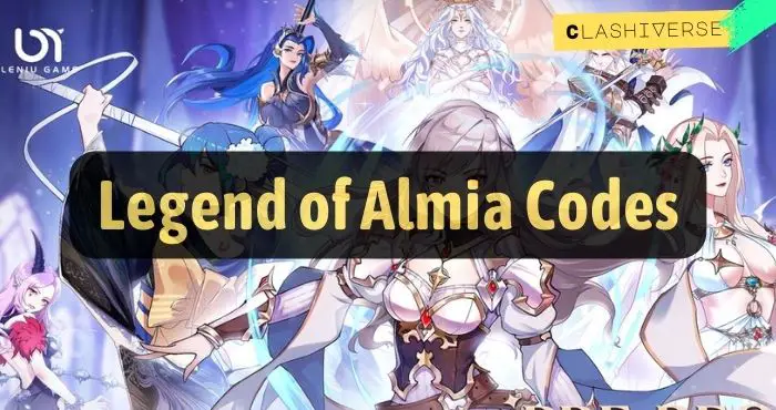 Legend of Almia codes