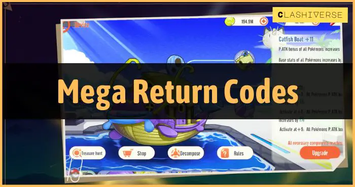 Mega Return Gift Codes