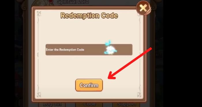 Steps to redeem Legend of Almia codes