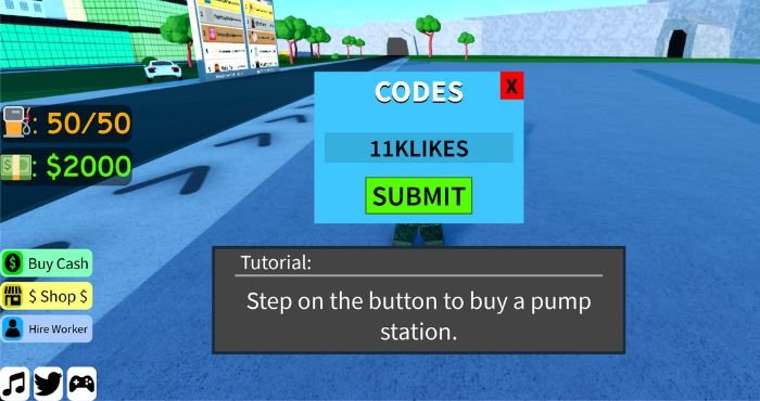 Roblox Gas Station Simulator Codes 2023 