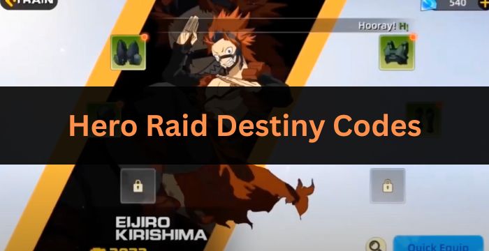 Hero Raid Destiny Codes