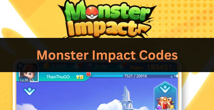 Monster Impact Codes