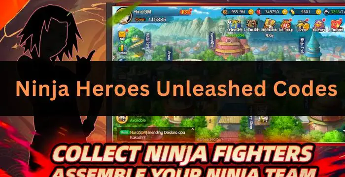 Ninja Heroes Unleashed Codes