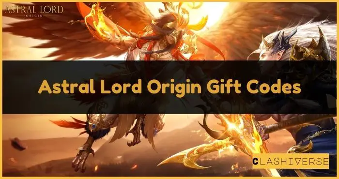 Astral Lord Origin Codes