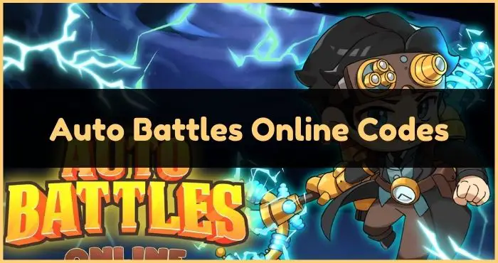 Auto Battles Online Codes