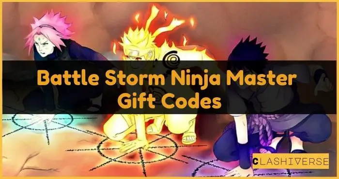 Battle Storm Ninja Master Codes