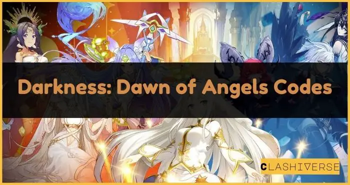 Darkness Dawn of Angels codes