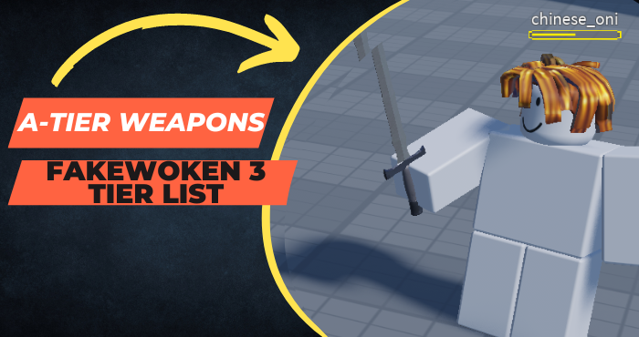 Fakewoken 3 A Tier Weapons