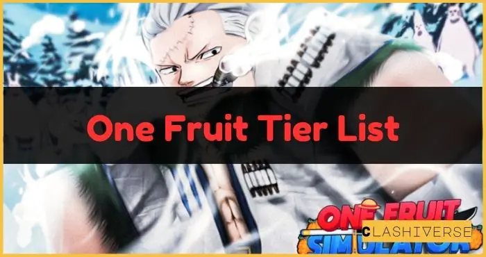 One Fruit Tier List