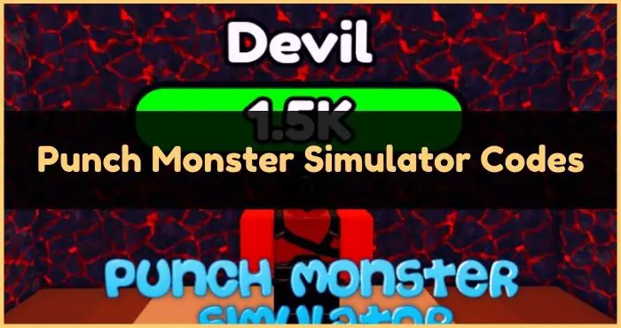  Punch Monster Simulator Codes 100 NEW November 2023 