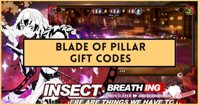 Blade of Pillar codes