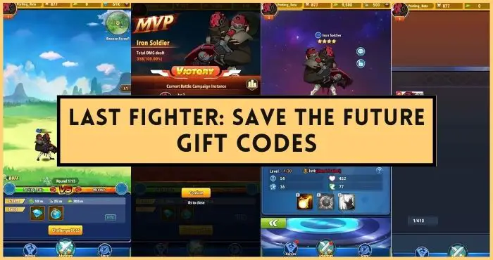 Last Fighter Save the Future gift codes