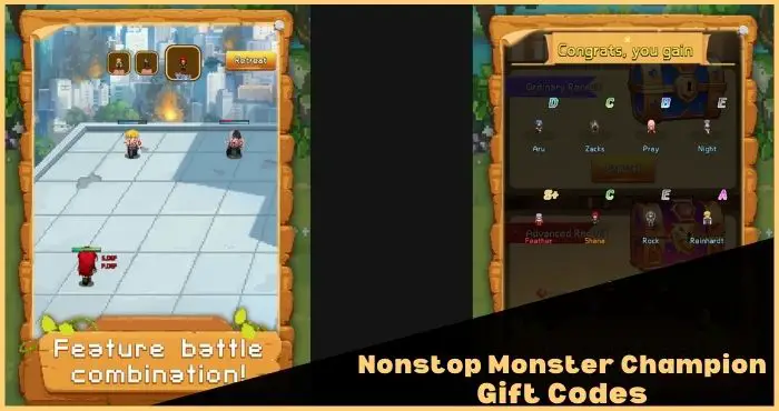Nonstop Monster Champion codes