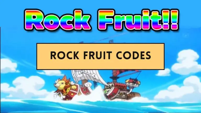 Rock Fruit Codes