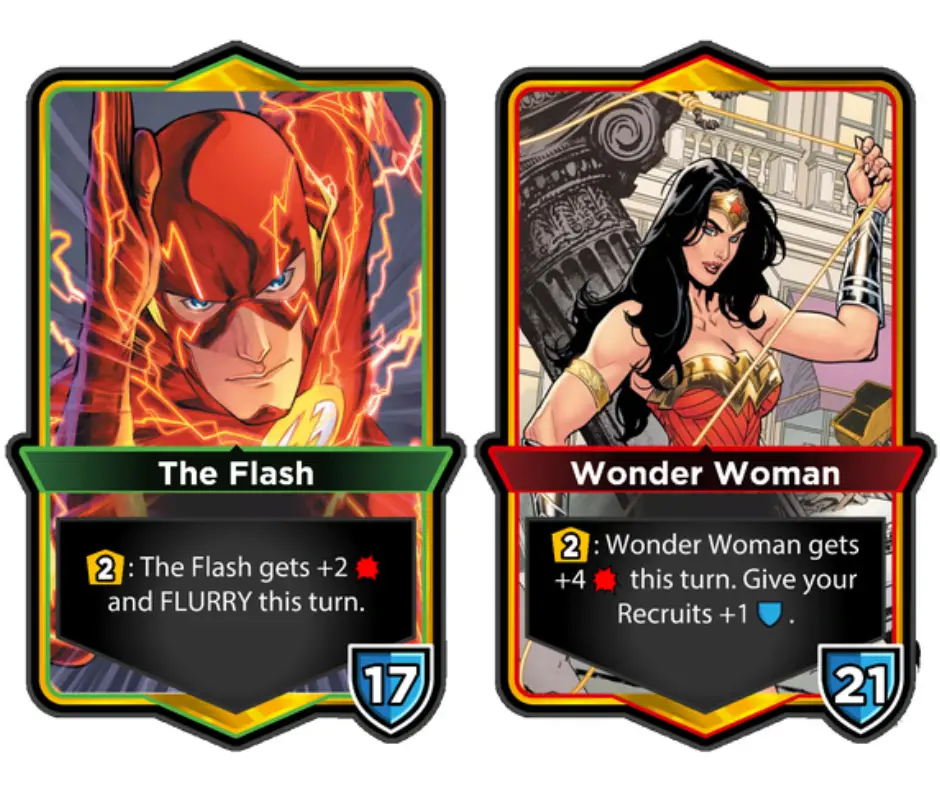 Flash + Wonder Woman Combo Deck