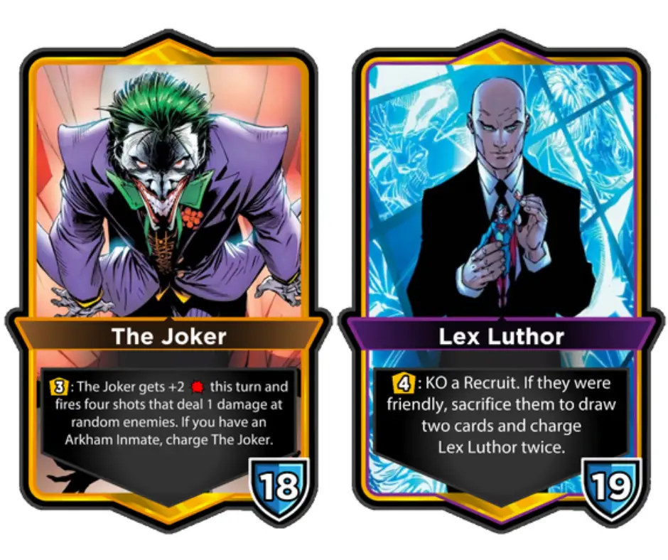 Joker + Lex Luthor Combo Deck