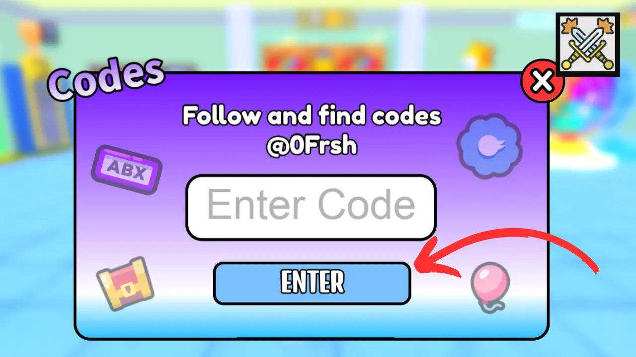Math Wall Simulator code redemption section