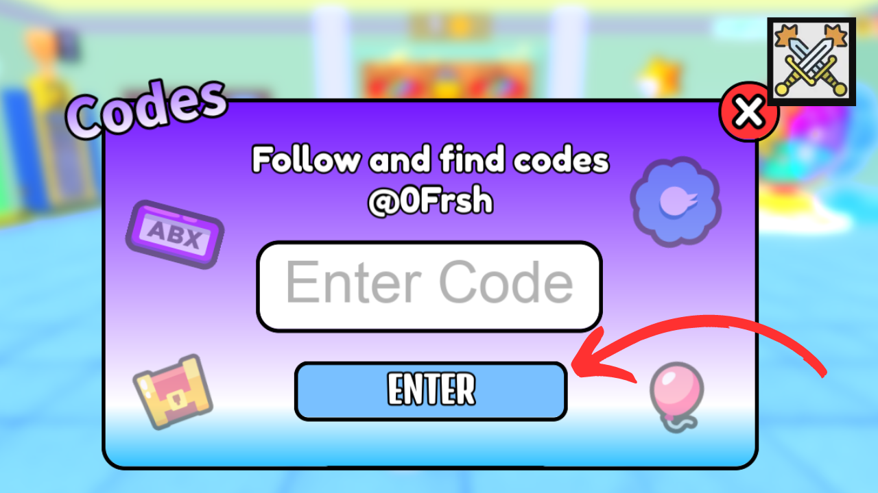 Math Wall Simulator code redemption section