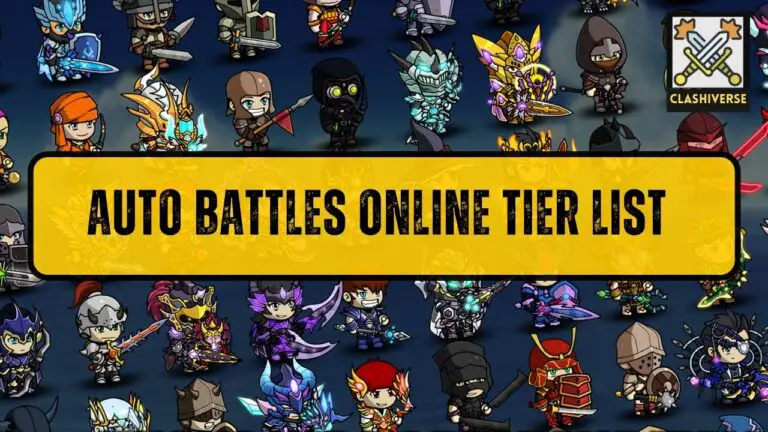 Auto Battles Online tier list