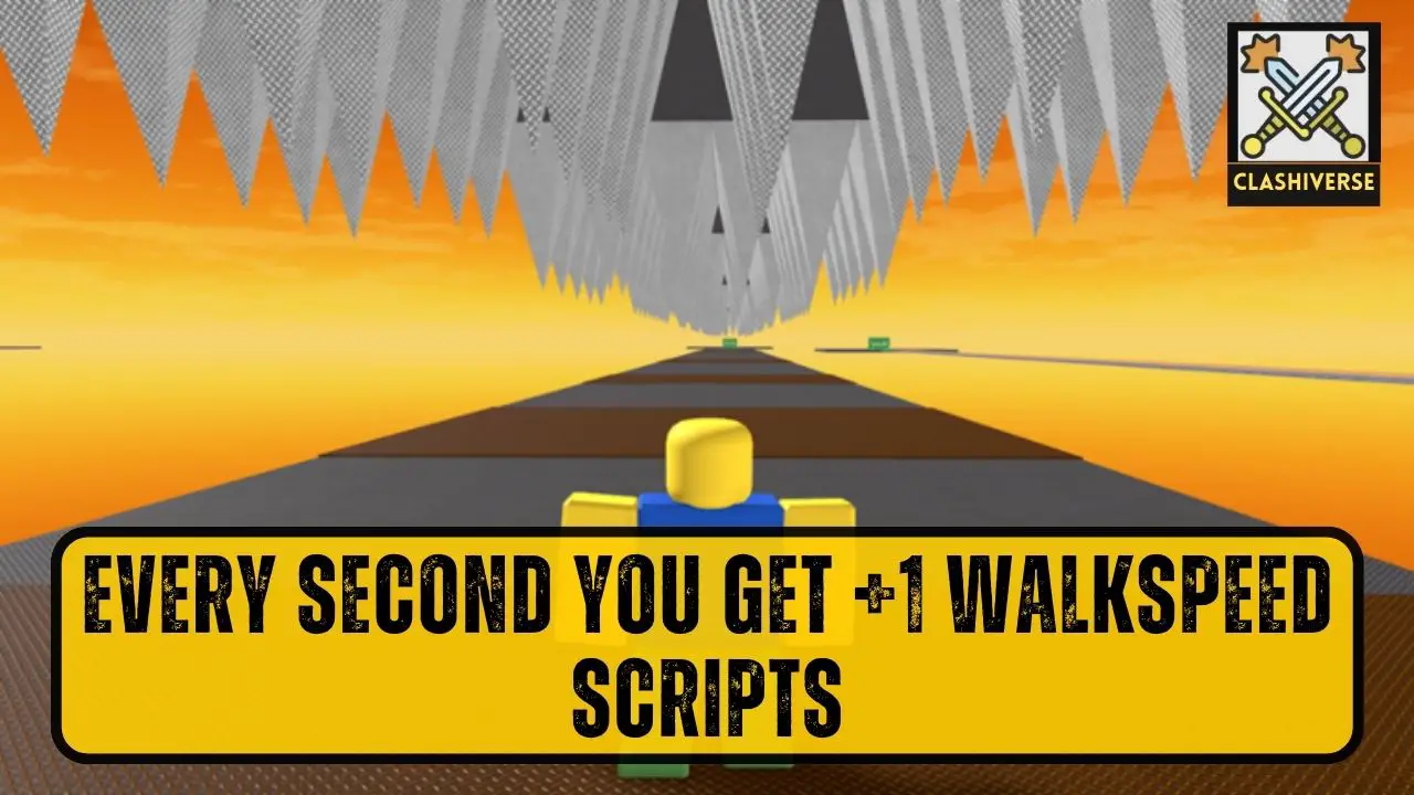 Every Second You Get +1 WalkSpeed Scripts