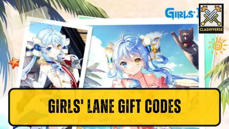 Girls' Lane Gift Codes wiki