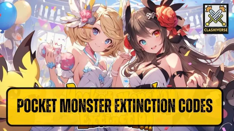 Pocket Monster Extinction codes