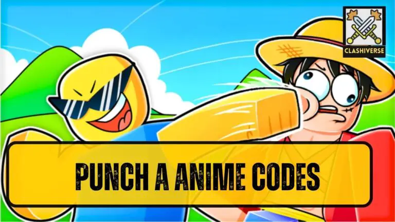 Punch a Anime codes wiki