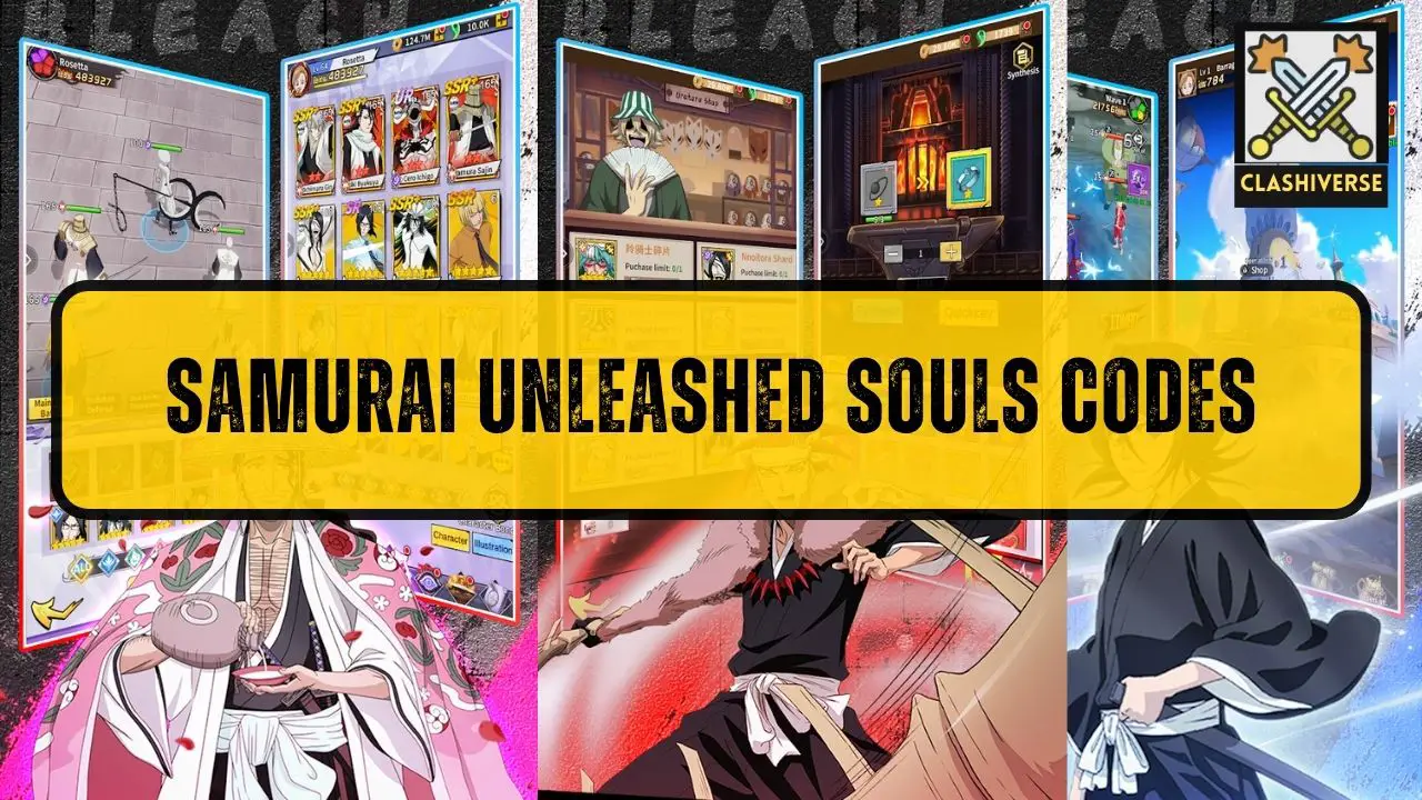 Samurai Unleashed Souls Codes wiki