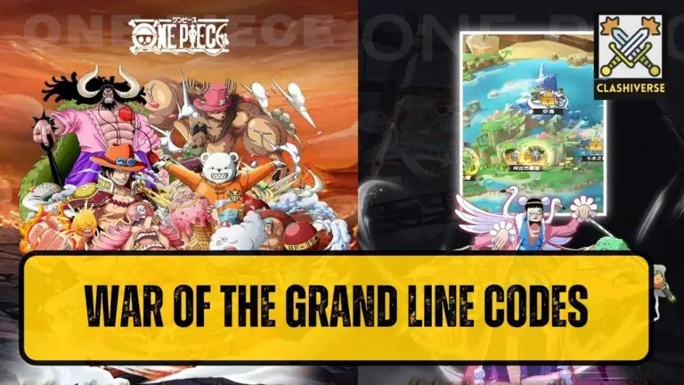 War Of The Grand Line Codes wiki