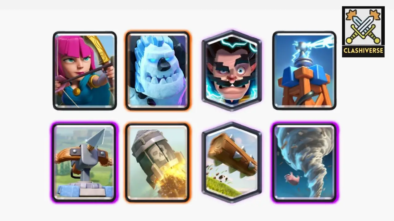X-Bow Siege deck for Timeless Towers Challenge