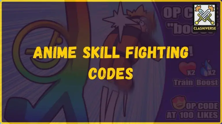 ANIME SKILL FIGHTING codes wiki