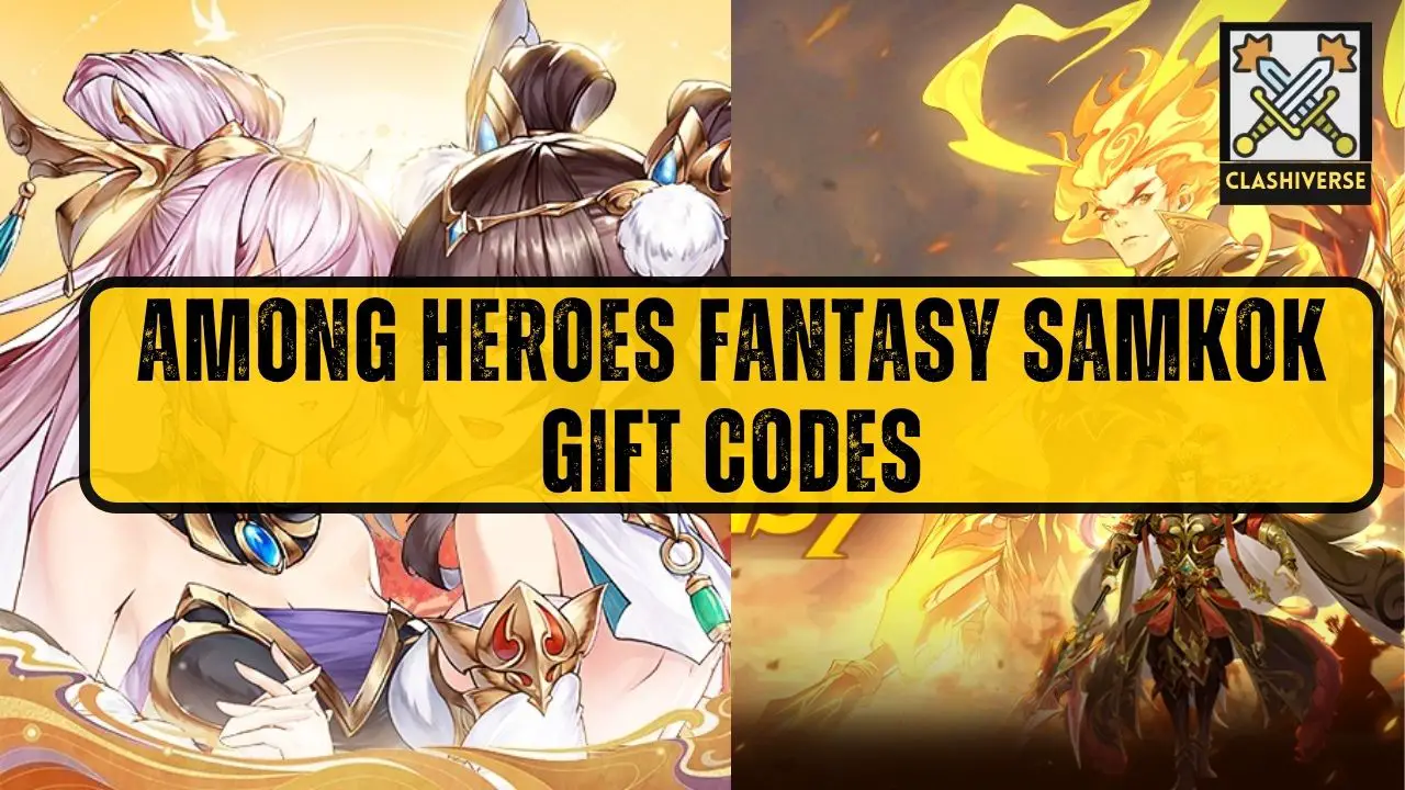 Among Heroes Fantasy Samkok Gift Codes