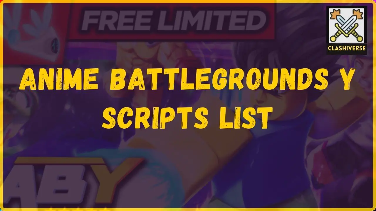 Anime Battlegrounds Y scripts