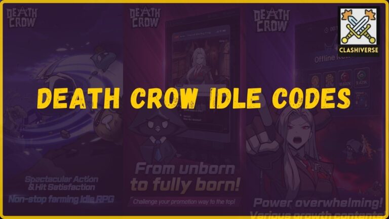 Death Crow idle Coupon Codes