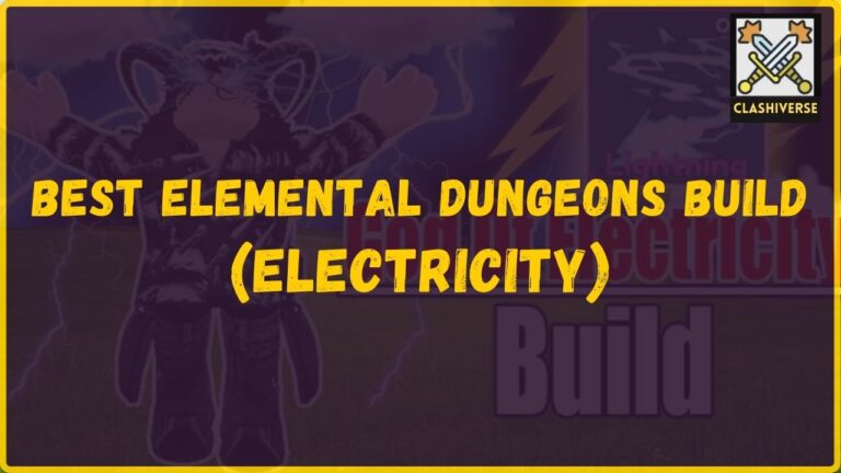 Elemental Dungeons Electricity Build