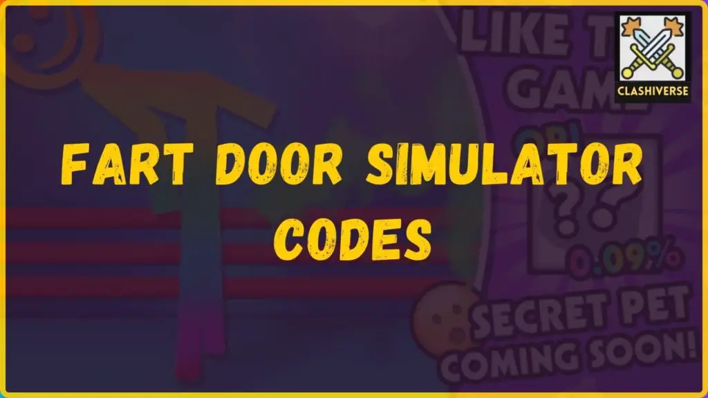 Roblox Fart Door Simulator Codes Guide (January 2024)