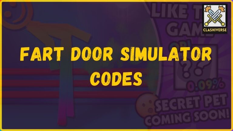 Fart Door Simulator Codes wiki
