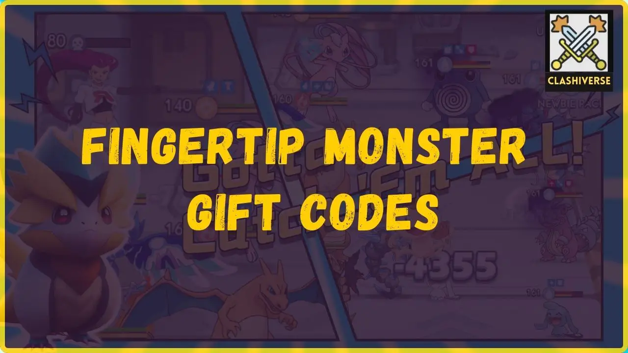 Fingertip Monster codes