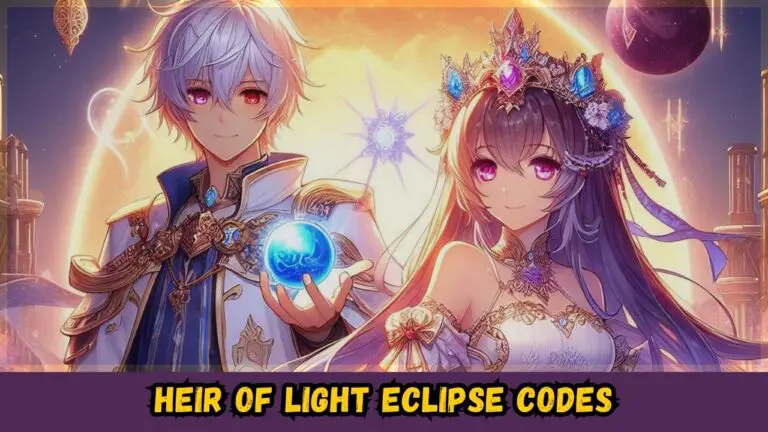 Heir of Light Eclipse Codes