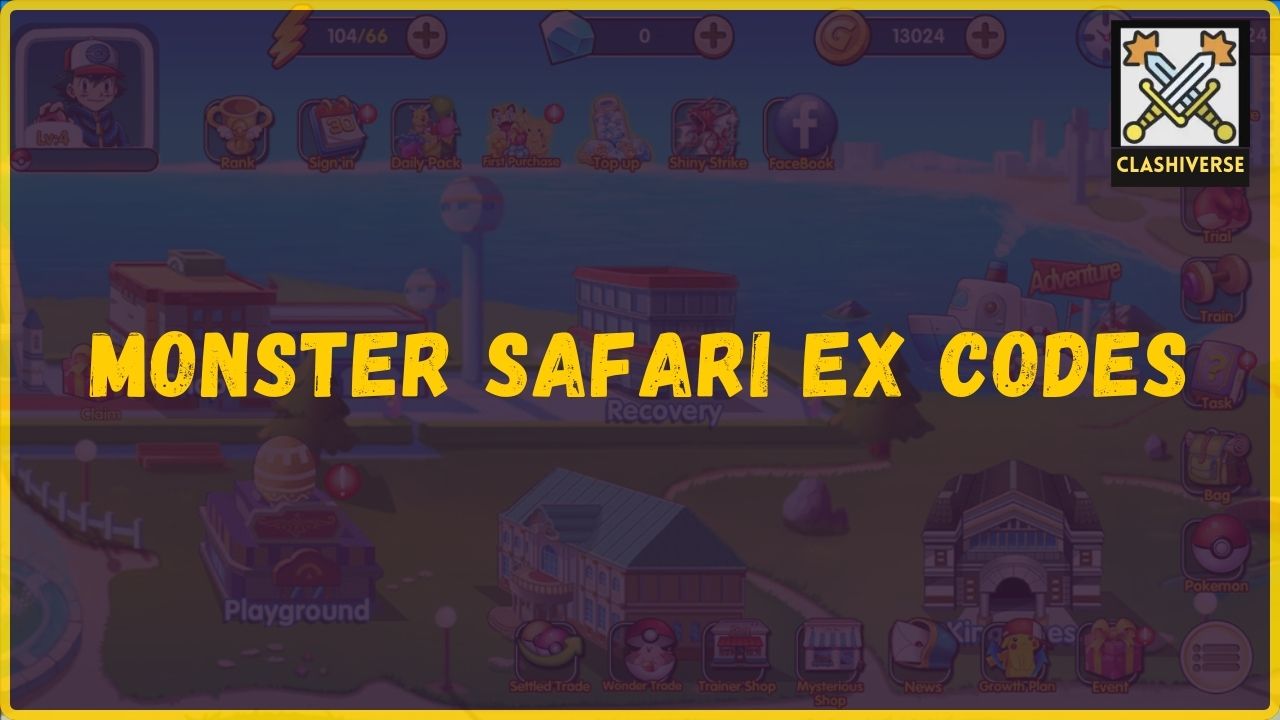 Monster Safari EX codes