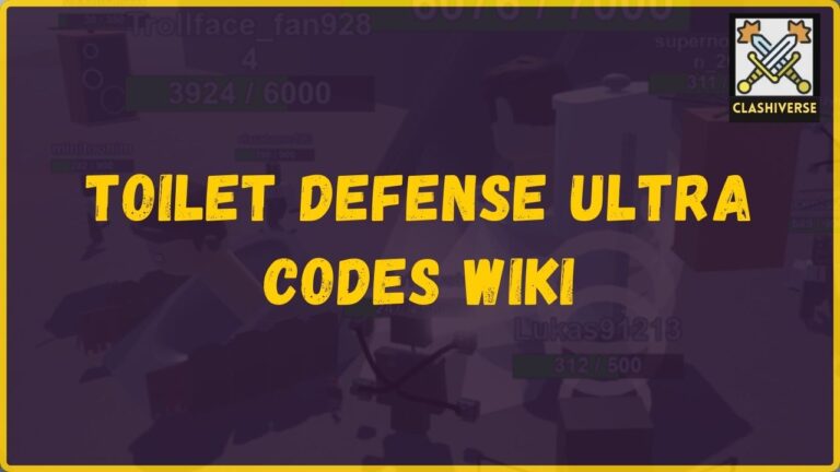 Toilet Defense Ultra Codes wiki