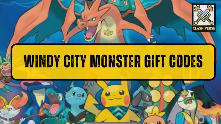Windy City Monster Gift Codes