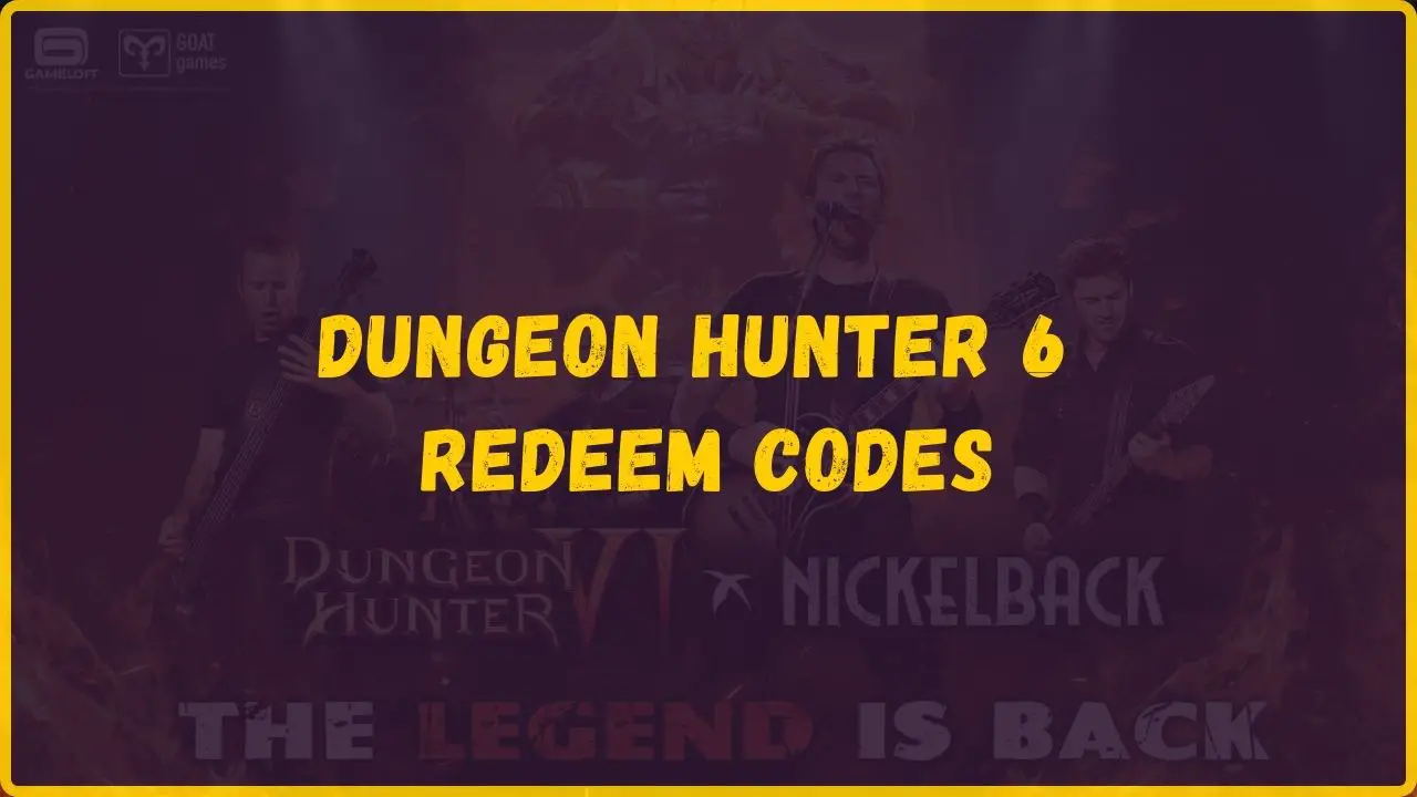 Dungeon Hunter 6 redeem Codes